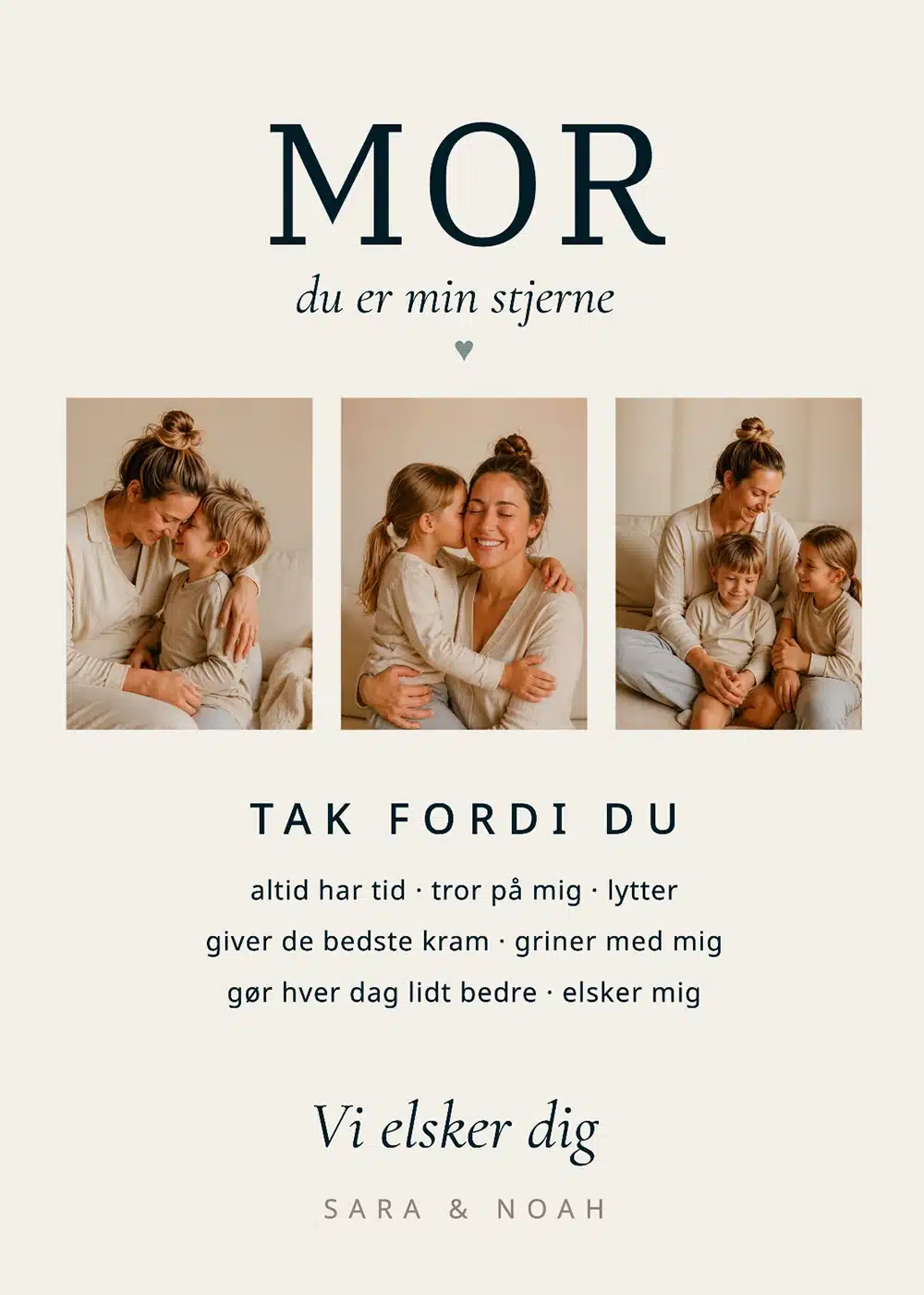 Mor — fotocollage